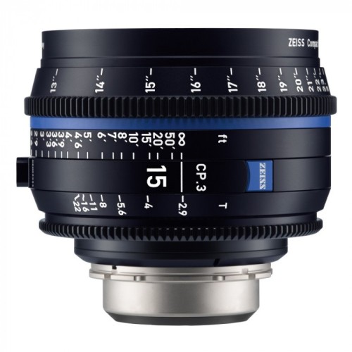 لنز-زایس--Zeiss-CP-3-XD-15mm-T2-9-Compact-Prime-Lens-(PL-Mount,-Feet)